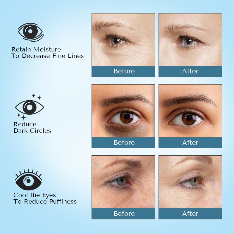 Mesh Collagen Crystal Gel Disposable Hydrogel Skincare Under Topical Eye Patches Custom Eye Sleep Masks thumbnail 4